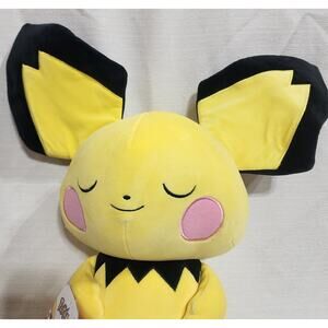 Pokemon sleeping Pichu 18” Plush